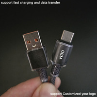 Precios Razonables, Cable de Carga para Celular, Cabezas de Cristales Transparentes, Cables USB a USB Tipo C