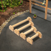 SPL Pilates – Support de pompes russes en bois massif, barre parallèle simple, pour la pratique des équilibres sur les mains, multifonctionnel, compatible Pilates Reformer