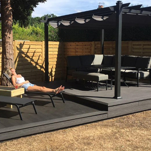 Il produttore moderno della Pergola fornisce offerte speciali Gazebo da <span class=keywords><strong>giardino</strong></span> all'aperto Design Wpc Gazebo tenda - Product Image 2