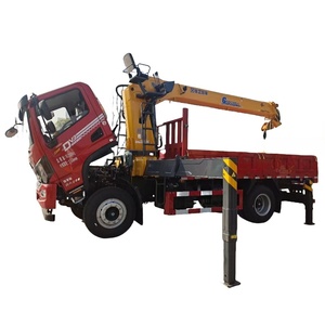 Camion de grue de flèche d'articulation de vente directe d'usine monté sur le camion léger d'Isuzu 4x2 avec le bras télescopique de manipulateur - Product Image 1