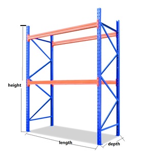 Hardware Material de construcción Tienda de equipos Almacén de acero de hierro Estante de almacenamiento de paletas para la promoción 2026 - Product Image 1