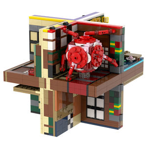 MOC1666 Château Infini 2.0 Anime 1450 pièces Akaza Kokushibo Douma Nakime Kaigaku Kibutsuji Muzan Blocs de construction à assembler Jouet pour enfants - Product Image 3