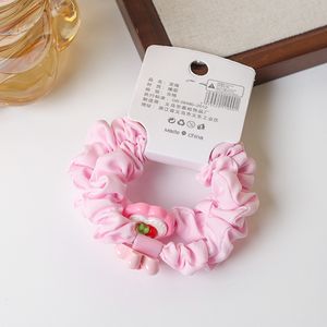 2-teilige Haarbänder für Mädchen, niedliche Blumen-Haargummis, Unisex-Haaraccessoires für Kinder, 6,5 cm, Marke MUJU, Pferdeschwanz-Halter - Product Image 5