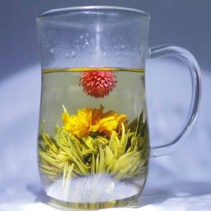 جميلة زهرة يدوية الصنع الشاي الذهبي سبيكة ، تزهر الشاي - Product Image 2