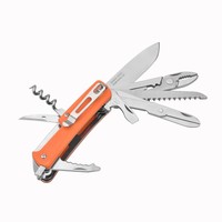 Hochwertiges Outdoor Survival Multi Messer mit Schere Flaschen öffner Säge 19 All-in-One-Werkzeug für Männer Multi Tool Taschen messer