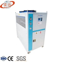 Refroidisseur d'eau industriel à air refroidi certifié CE Honeywell R32 R410A R407C R134A R404A R22 10HP