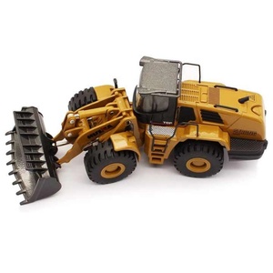 รถดันดิน SJY-1714 ขนาด 1:50 ของเล่นรถก่อสร้างแบบหล่อขึ้นรูปโลหะผสม รุ่นจำลองรถบูลโดเซอร์ขนาดเล็ก 1/50 - Product Image 3