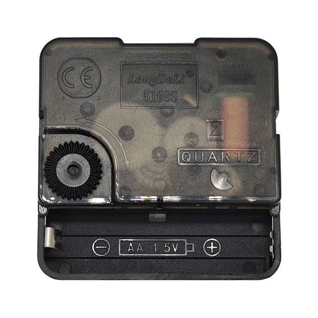 LongDeli High Quality 5188S-M6 Quartz Clock Sweep Movement Long Shaft Customizable Silent DIY Wall Hanger for Clock Hands