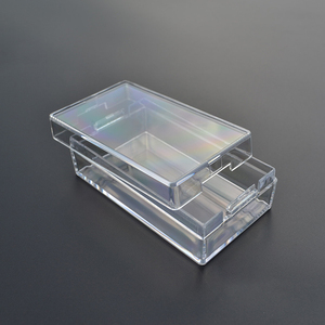 Hộp Nhựa Cứng Polystyrene Có Nắp Rõ Ràng Và Đế Đen - Product Image 6