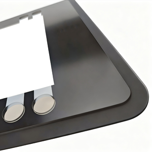 Verre de protection trempé anti-reflet <span class=keywords><strong>AG</strong></span> Low-E, revêtement dur 9H, résistant aux rayures, épaisseur personnalisée, bord poli, mur-rideau industriel - Product Image 4