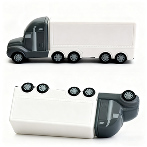 Bán buôn tùy chỉnh xe tải Trailer căng thẳng bóng PU bọt xe đồ chơi in logo lo lắng cứu trợ Quà tặng khuyến mãi - Product Image 4