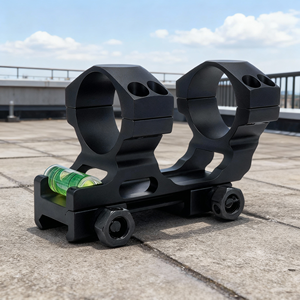 Support de lunette BANGBANG - Tube de 30 mm, Monture de 20 mm, Hauteur centrale de 1,4 pouce |   Avec niveau à bulle intégré pour l'optique extérieure - Product Image 1