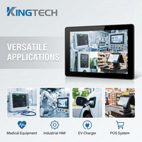 Écran tactile LCD TFT industriel extérieur Kingtech OEM 7 pouces 800x480 RGB lisible en plein soleil, modules d'affichage LCD tactiles HD-MI