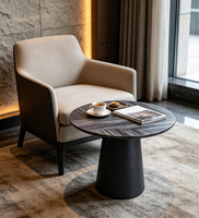 Table d'appoint d'angle pour la maison, en panneau écologique E1, pour villa, hôtel, bureau, appartement, mobilier commercial en gros