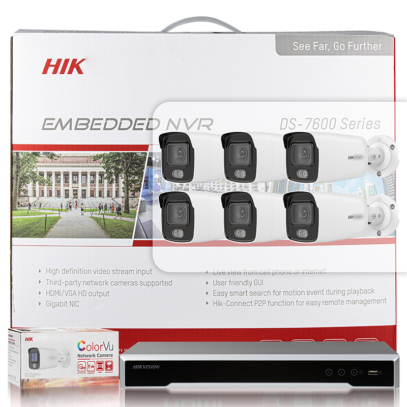 Hikvisions 8 Channel NVR 8MP ColorVu IP Cameras Camera System for Outdoor PoE Surveillance · image 3