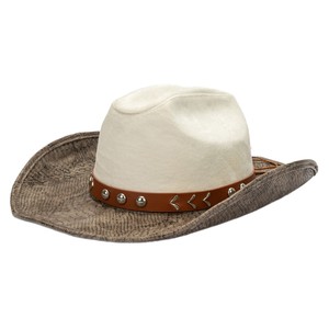 Nouveau chapeau de <span class=keywords><strong>cowboy</strong></span> en daim synthétique imitation serpent, couleur contrastée, style western, à large bord incurvé, pour la <span class=keywords><strong>musique</strong></span> <span class=keywords><strong>country</strong></span> et les tenues décontractées - Product Image 5