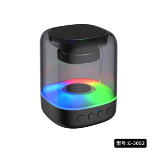 Nouveau design OEM 3W Stereo Sound RGB led Lumière colorée Haut-parleur bluetooth avec radio fm - Product Image 6