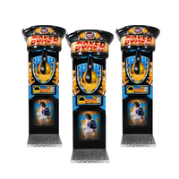 Máquina de Boxeo Comercial Iron Dragon Punching Game - Juego de Arcade de Fuerza Industrial para Centros Comerciales y Parques de Atracciones