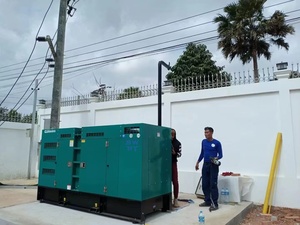 Générateur au <span class=keywords><strong>gaz</strong></span> naturel refroidi par eau de qualité industrielle 80 kW, tension personnalisée, alimentation stable, faible coût <span class=keywords><strong>d</strong></span>'exploitation - Product Image 5