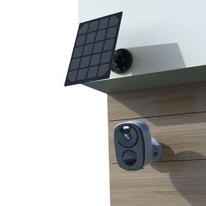 كاميرا لاسلكية خارجية HFWVISION تعمل بالطاقة الشمسية مع بطارية 5000 مللي أمبير، دقة 2K، ألواح شمسية 3 واط، اتصال 4G للأمن المنزلي مع خاصية كشف الحركة - Product Image 1