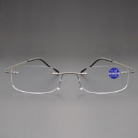 Lunettes de lecture bifocales haute définition tendance, lunettes anti-lumière bleue, spécialisées pour les personnes d'âge moyen et les personnes âgées