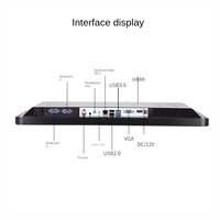 Pantalla de barra HD 4K, máquina de publicidad interior, estante colgante de pared con pantalla Android, clasificación IP65 para ascensor de centro comercial subterráneo SDK para texto