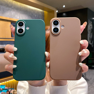 เคส TPU แบบด้านสำหรับ iPhone 16  ซิลิโคนกันกระแทก ป้องกันรอยขีดข่วน สำหรับ iPhone 16E / 15 Pro Max - Product Image 4