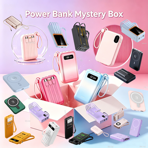 Power Bank Mystery Box da 10000mAh con <span class=keywords><strong>4</strong></span> Cavi Integrati e Torcia per Ricarica Telefono - Product Image 4