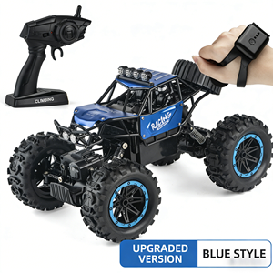 Auto Telecomandata Fuoristrada a Doppia Trazione <span class=keywords><strong>Blu</strong></span> - Veicolo RC a 4 Canali con Evitamento Ostacoli per Adolescenti e Adulti - Product Image 4