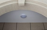 Plafonnier led circulaire moderne avec capteur de micro-ondes, conforme à la norme IP65, montage en surface, idéal pour un entrepôt, un bureau ou un hôtel, E27