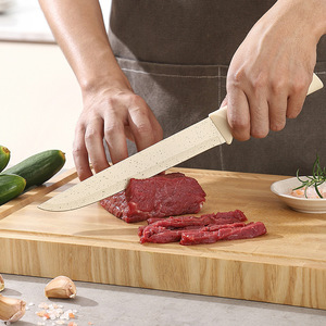 Ensemble <span class=keywords><strong>de</strong></span> couteaux <span class=keywords><strong>de</strong></span> cuisine en acier inoxydable personnalisé <span class=keywords><strong>de</strong></span> 15 pièces avec bloc en <span class=keywords><strong>bois</strong></span>, couteaux <span class=keywords><strong>de</strong></span> chef multifonctionnels, couteaux <span class=keywords><strong>à</strong></span> découper, couteaux <span class=keywords><strong>à</strong></span> pain et <span class=keywords><strong>ciseaux</strong></span> - Product Image 5