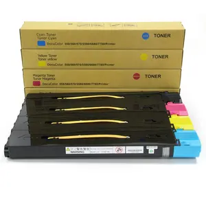 Toners y cartucho de tinta para impresora fuji xerox c70, caja de tóner de desecho, Color 550/560/570 C60