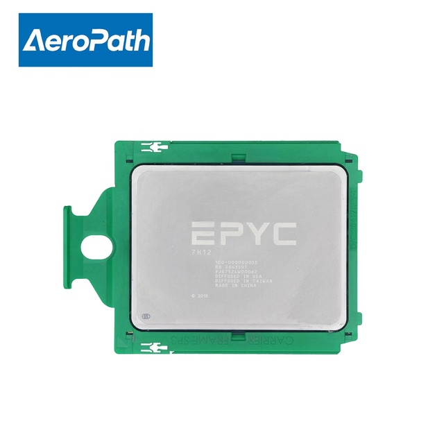 EPYC 7H12 100-000000055/100-100000055WOF 64-Core 2.6GHz 256M DDR4-3200 280W CPU Processor for Server