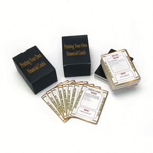 Custom Printing Simple Question and Answer Game Economic Financial Literacy Flash <b>Cards</b> for Kids - Product Image 5