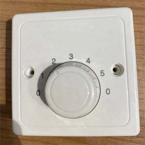 Ventilador de Techo con Motor AC, Control Mecánico, Plegable, 5 Velocidades, 56 Pulgadas, Aluminio, Moderno, Blanco, en Caja Corrugada para Uso en Hoteles - Product Image 5