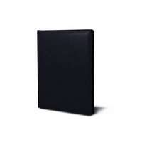 Organisateur de bureau en cuir PU, porte-documents efficace, classeur à anneaux, porte-documents, couleurs personnalisées, logo pour le bureau