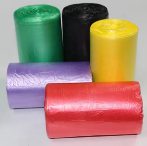 Sacs poubelles personnalisés avec logo, écologiques, jumbo, Oxo, grands sacs en plastique pour déchets de jardin, sacs poubelles plats noirs 2401 - Product Image 2