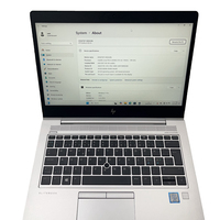 Portátil empresarial EliteBook 830 G5, Intel Core i5 de 8.ª generación, 8 GB de RAM, SSD de 256 GB, 13,3 pulgadas, usado.