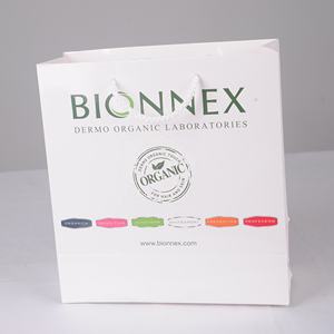 Bolsas de Compra de Papel Bristol Eurotote de Lujo Elegantes, Tamaño Personalizado, con Asas de Cordón, Ecológicas, Reciclables, Impresión Offset - Product Image 4