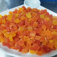 Bulk fruitgranulaat, papajagranulaat, perzikgranulaat, ingrediënten voor bloemen- en fruitthee, gedroogd fruit, havermoutgranulaat
