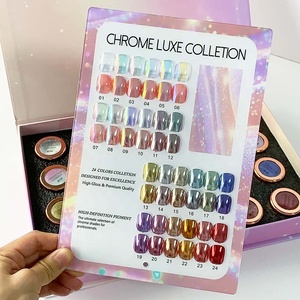 Nuovissima Collezione di Polvere Aurora a 24 Colori Effetto Cromato a Specchio per Decorazione <span class=keywords><strong>Unghie</strong></span> - Product Image 6