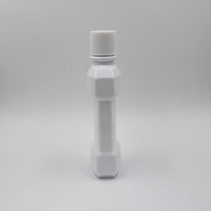 White 250Ml <b>Mouthwash</b> Bottle Pet Plastic Oral Care Solution Container Household Packaging <b>Dispenser</b> Flat Design In Stock - Product Image 1