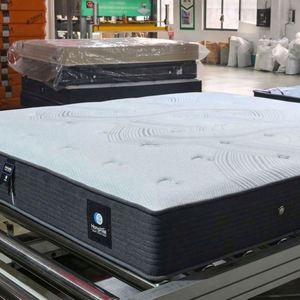Vente directe d'usine, matelas hybride en mousse à mémoire de forme en latex naturel biologique 100%, avec housse en coton respirant, taille Queen personnalisée - Product Image 3