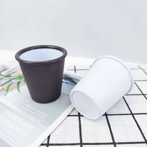 Tasses à café en biomasse PLA personnalisées, mini-tasses empilables pour expresso, à double paroi, compatibles lave-vaisselle et micro-ondes, 4 oz - Product Image 1