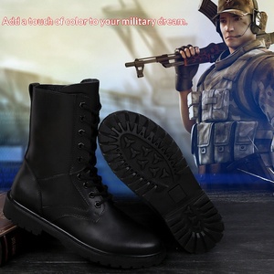 Botas Martin de Alta Calidad para Hombre, Resistentes al Desgaste, Transpirables, de Cuero, Antideslizantes, para Senderismo en el Desierto, Verano e Invierno - Product Image 5