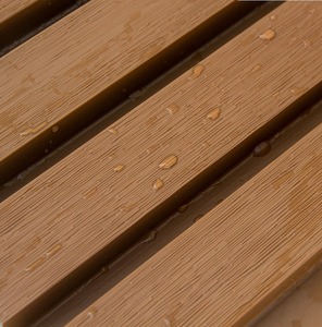 Panel de Pared de Coextrusión Duradero Villa, Revestimiento de Pared de WPC de Madera de Lujo para Decoración de Paredes Exteriores para Hoteles y Oficinas al Aire Libre - Product Image 3