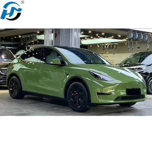 Vente en gros PET TPU film moulé HD brillant cristal Mossu vert voiture Wrap vinyle un rouleau complet 1. 52X1.8 M/5X60FT voiture autocollants usine - Product Image 3