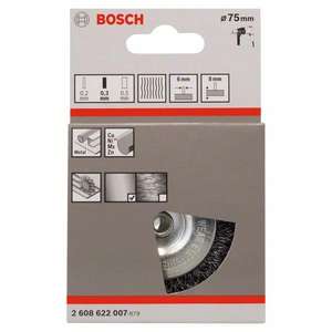 Bosch-1608622015ล้อลวด crimped, สแตนเลส-EAN 3165140041119ขัดล้อ, แปรงและฝากระโปรง - Product Image 2