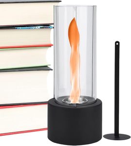 Cheminée à éthanol de <span class=keywords><strong>table</strong></span> moderne, design métallique écologique, sûre pour une utilisation intérieure/extérieure <span class=keywords><strong>sur</strong></span> bureau, avec emballage pour envoi postal - Product Image 1