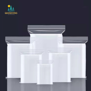 Customized Size 3-side Sealing PE Pouch Zipper Plastic Pouch For Food Packaging